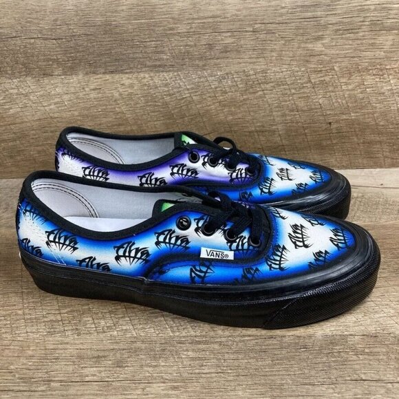 VANS Authentic 44 DX Halo Multi Alva Skate Casual Shoes Mens 5.5 Womens 7 NEW - Picture 2 of 11